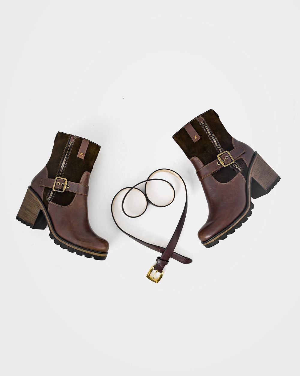 Zara Knee-High Leather Boots — Tan, EU 39